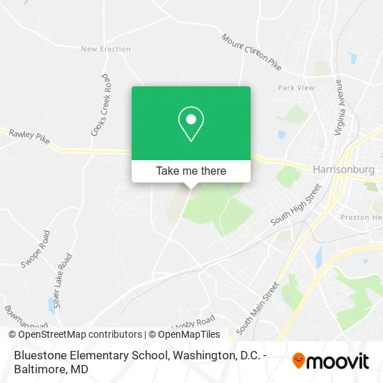Bluestone Elementary School map