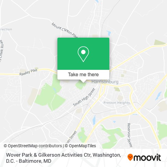 Mapa de Wover Park & Gilkerson Activities Ctr