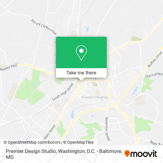 Premier Design Studio map
