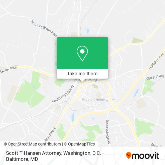 Mapa de Scott T Hansen Attorney