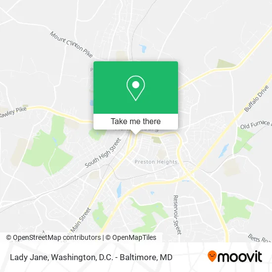 Lady Jane map