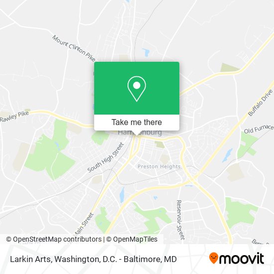 Larkin Arts map