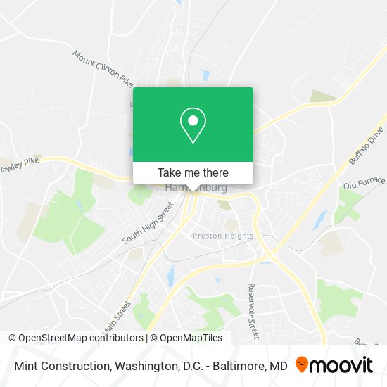 Mint Construction map