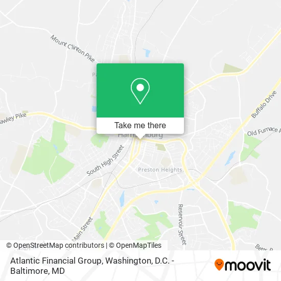 Atlantic Financial Group map