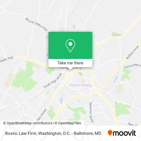 Bostic Law Firm map