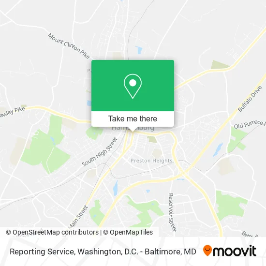 Reporting Service map