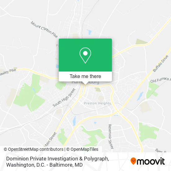 Dominion Private Investigation & Polygraph map