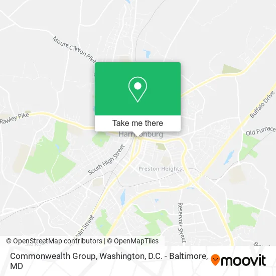 Commonwealth Group map