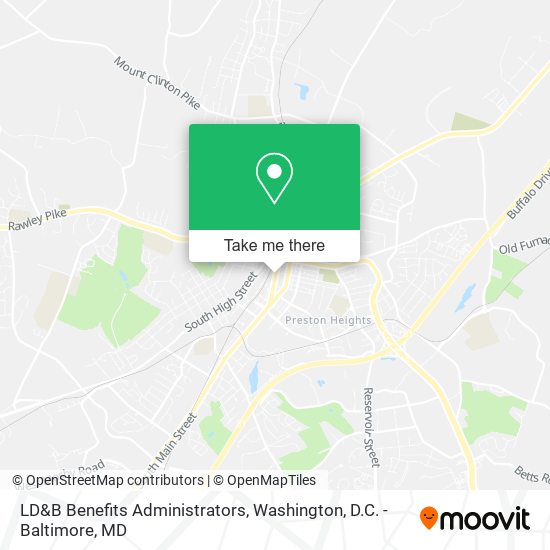 Mapa de LD&B Benefits Administrators
