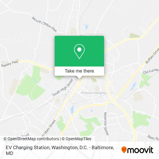 EV Charging Station map