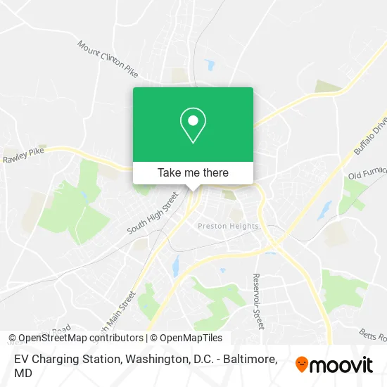 EV Charging Station map