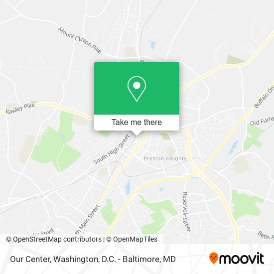 Our Center map