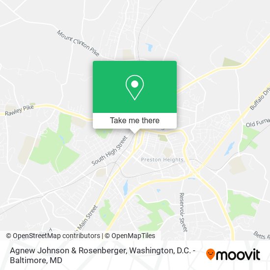Mapa de Agnew Johnson & Rosenberger