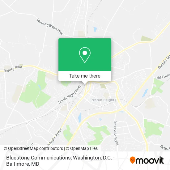 Bluestone Communications map