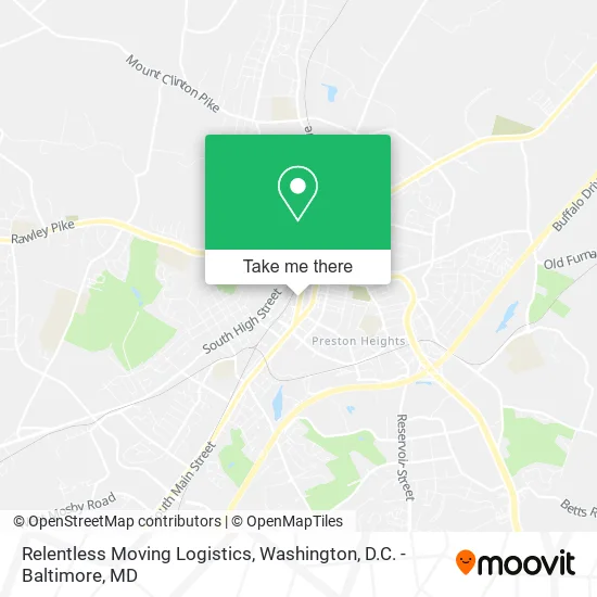 Relentless Moving Logistics map