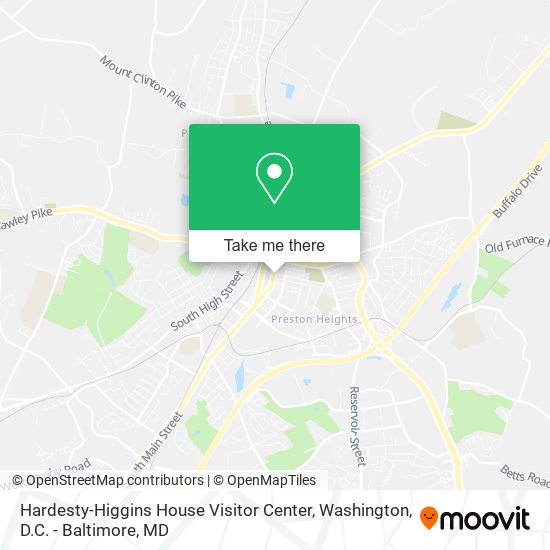 Mapa de Hardesty-Higgins House Visitor Center