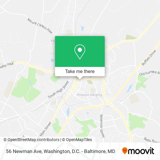 56 Newman Ave map