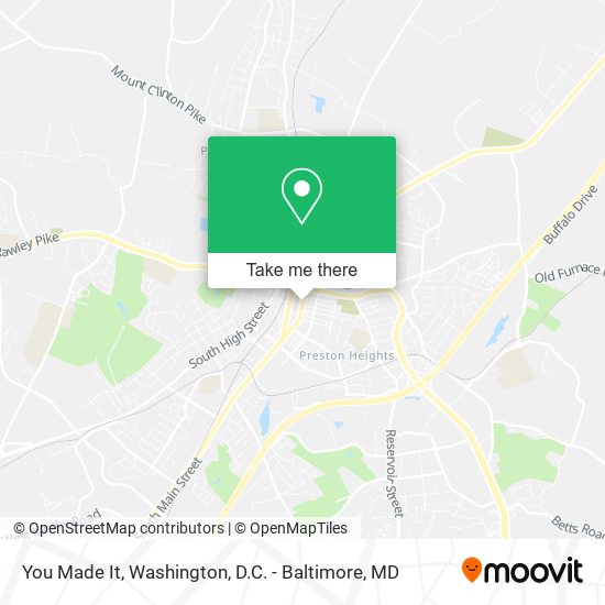 You Made It map