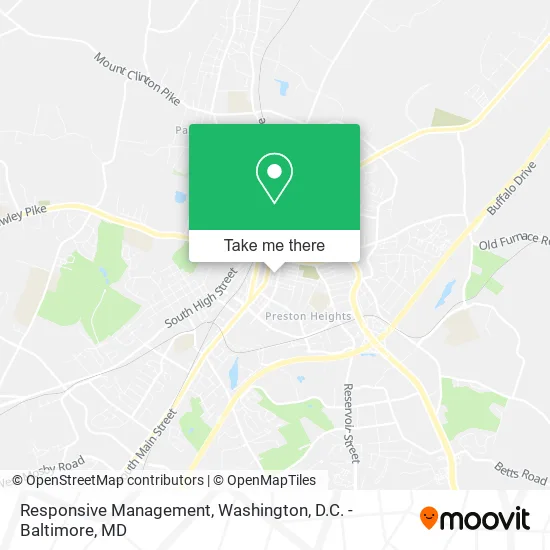 Responsive Management map