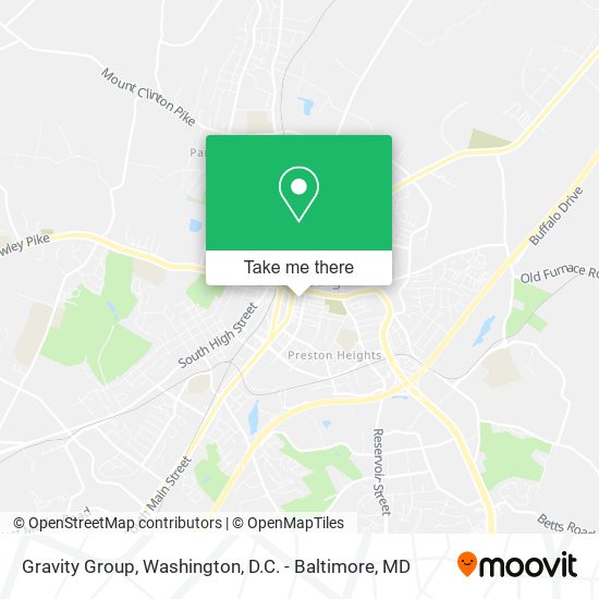 Gravity Group map