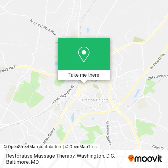 Mapa de Restorative Massage Therapy