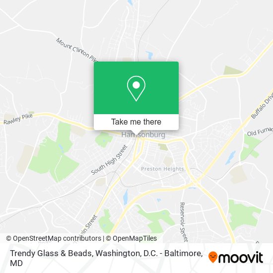 Trendy Glass & Beads map