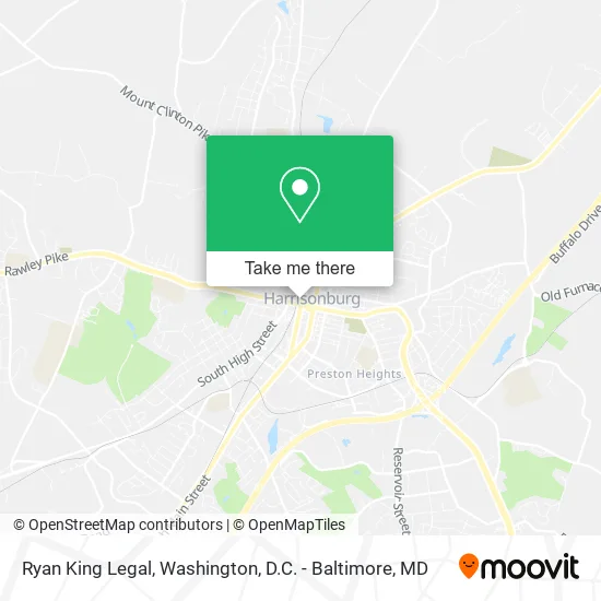 Ryan King Legal map
