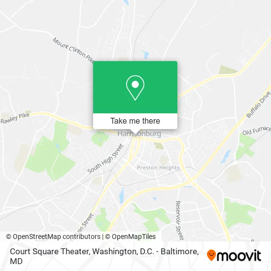 Court Square Theater map
