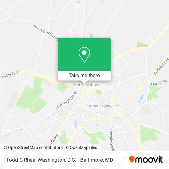 Todd C Rhea map