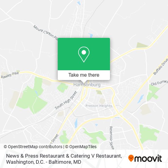 News & Press Restaurant & Catering V Restaurant map