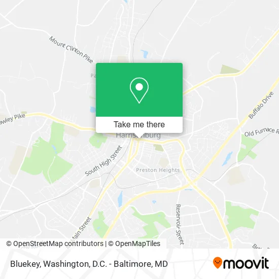 Bluekey map