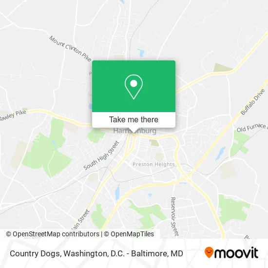 Country Dogs map