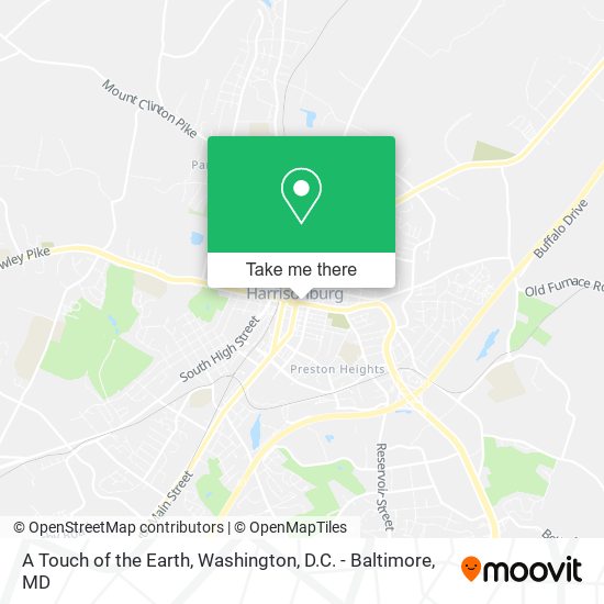 A Touch of the Earth map
