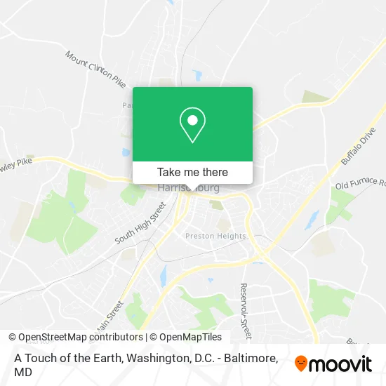 A Touch of the Earth map