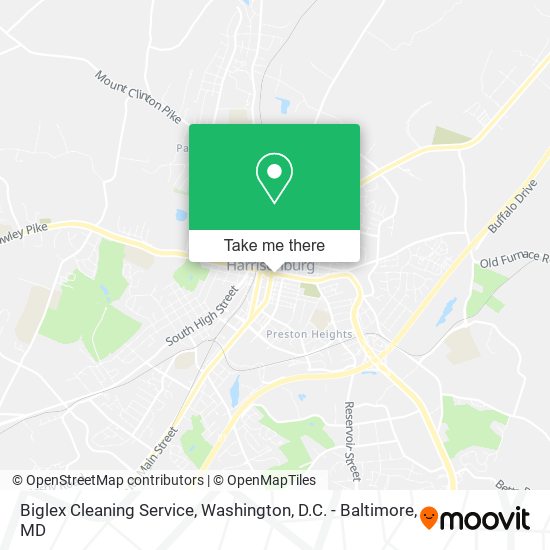 Biglex Cleaning Service map