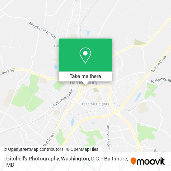 Gitchell's Photography map