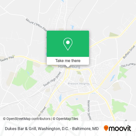 Dukes Bar & Grill map