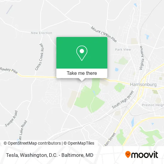 Tesla map