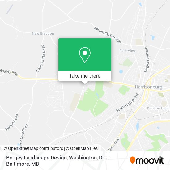 Mapa de Bergey Landscape Design
