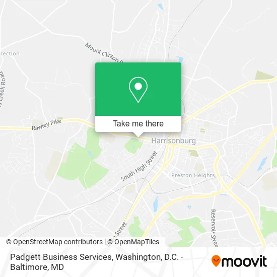 Padgett Business Services map