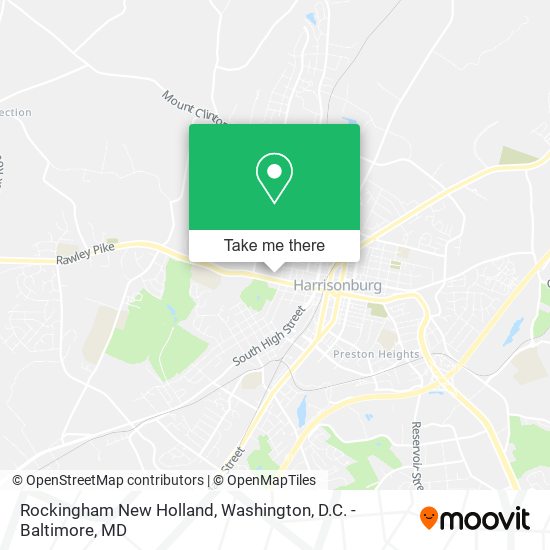 Rockingham New Holland map