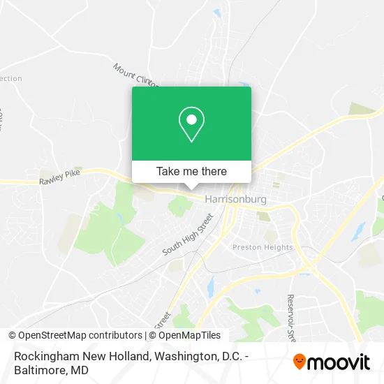 Rockingham New Holland map