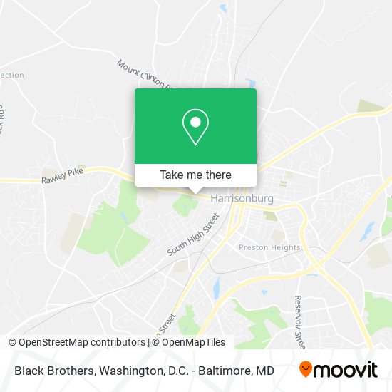 Black Brothers map