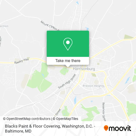 Blacks Paint & Floor Covering map