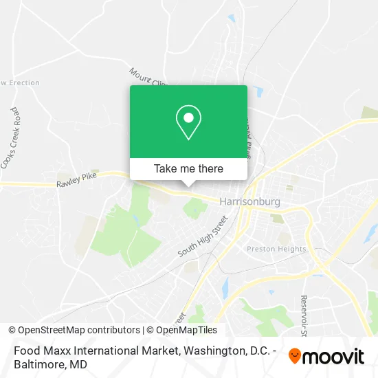 Food Maxx International Market map