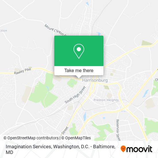 Imagination Services map