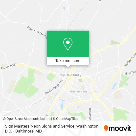 Sign Masters Neon Signs and Service map