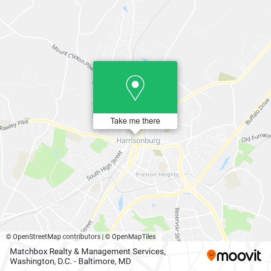 Mapa de Matchbox Realty & Management Services