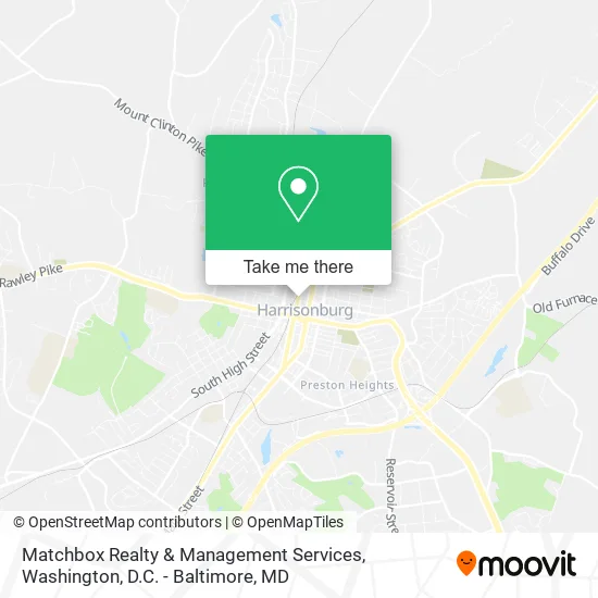 Matchbox Realty & Management Services map