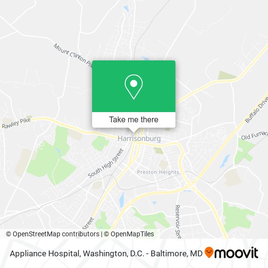Mapa de Appliance Hospital